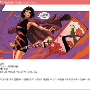 마블코믹스에 있다는 정마담 캐릭터