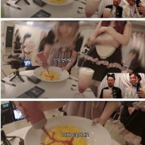 일본인 메이드카페 가서 이중섭의 황소 그려달라는 한국인