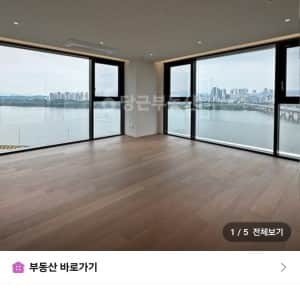 당근에 올라온 60억 전세 매물 한강뷰