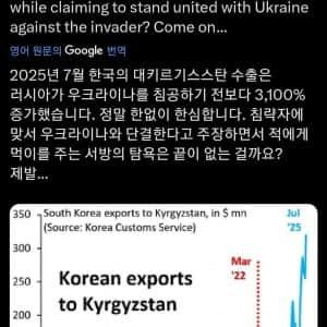 러우전쟁으로 떡상한 의외의 나라