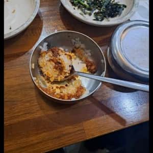 대구 음식을 맛본 야구팬 