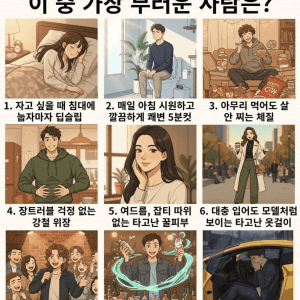 은근히 부럽다는 유형 9가지 