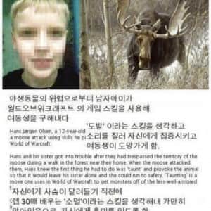 게임 스킬로 여동생을 구한 아이