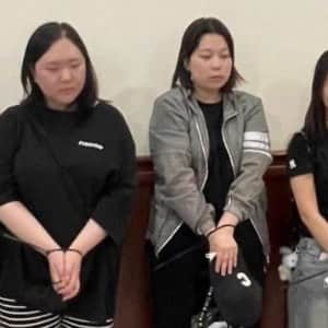 충격적인 캄보디아 여자 조직원 정체