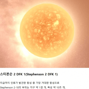인류가 발견한 가장 거대한 항성