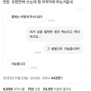안전거래 강제화 된 번개장터 근황
