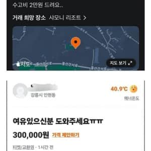 저세상 당근마켓 요청글