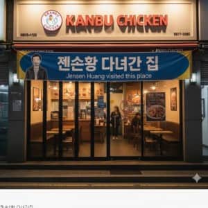 젠슨황 다녀간 깐부치킨 삼성점 최신 근황