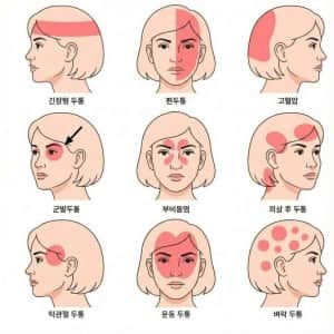 사람마다 품고있는 두통의 종류가 다름