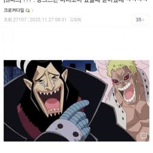 원피스 스포) 요즘 진지한 도플라밍고 가설
