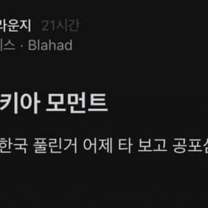 테슬라 FSD 도입에 대한 현대차 블라인드 글들 