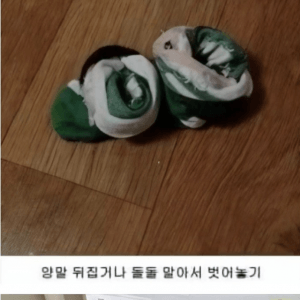 평소에 집안일 안해본 티 나는 행동들