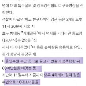 1994년에 있었던 여고생 성폭행 사건 