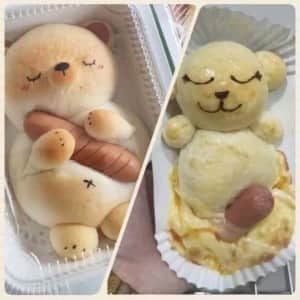 뭔가 잘못된 소세지빵