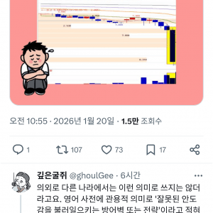 한국에 들어오고 뜻이 달라진 프랑스 말