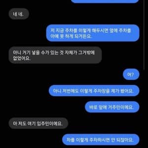 보배드림에 올라온 레이 차량 비매너 주차 꼬라지
