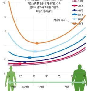 노년에는 확실히 살이 좀 있어야 되는 이유