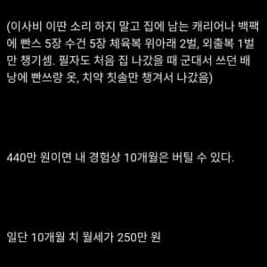 갓 전역한 20대 남자가 600만원으로 독립하는 법
