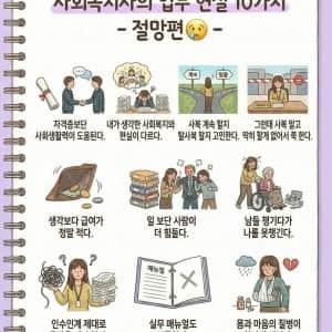 사회복지사의 업무 현실 10가지