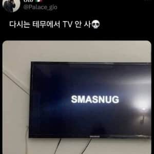 테무에서 삼성 TV 구입한 후기