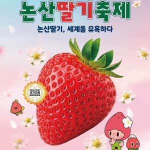 너무 귀엽다고 반응 좋은 논산딸기축제 캐릭터 굿즈