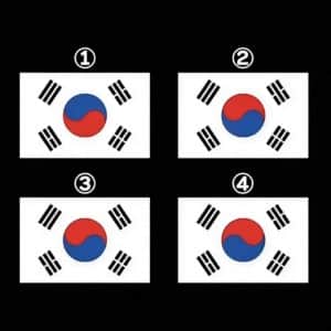 막상 고르라고하면 헷갈리는 대한민국 태극기