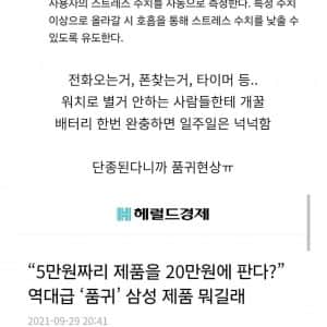 가끔 회자되는 삼성의 역작