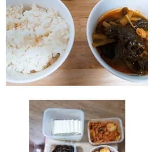 현실적인 자취생 밥상