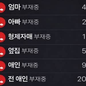 이렇게 전화 왔을 때, 콜백 제일 먼저 할 사람은?
