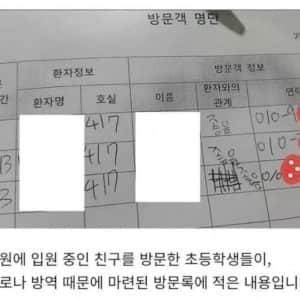 환자와의 관계...