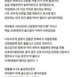 카풀 안 하려고 가짜광기인 척했는데 찐광기 만남