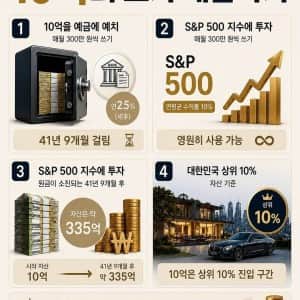 10억의 크기 체감하기