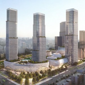 강남 고속버스터미널 재개발 조감도
