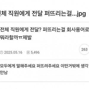 사회생활 좀 해도 고민 할만한 회사 용어 