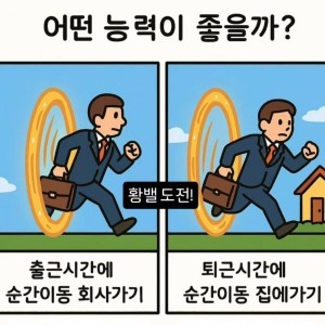 은근히 갈린다는 출퇴근길 순간 이동 사용 고르기 