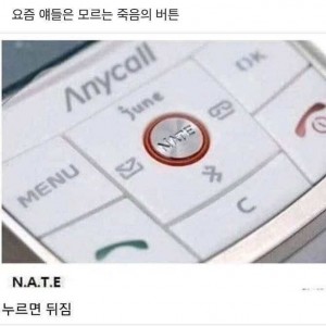 요즘 애들은 모르는 죽음의 버튼