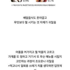 약속 없는 주말 집에서 하루종일 굶는 사람들 은근 많은듯