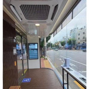 한국 버스 정류장에 에어컨 있다는 글을 본 프랑스인 반응
