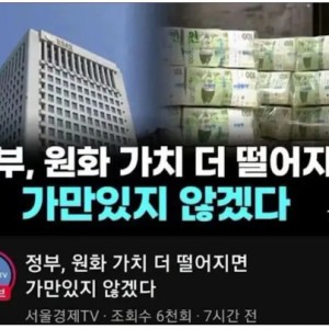 대체 먼소린지 감도 안오는 정부 발표