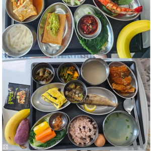 돈이 최고.. 병원 밥 근황