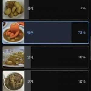 카레에 굳이 없어도 되는 식재료 1위