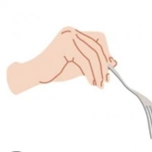 의외로 나뉜다는 포크 잡는 법