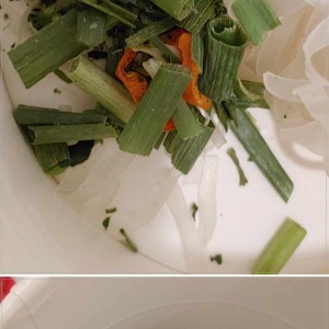 베트남 컵라면 건더기 클라스