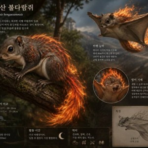 봉대산에만 서식했던 특이한 다람쥐