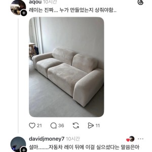 진짜 레이에 이게 들어가나요?