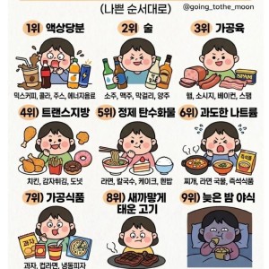 40대 들어서면 반드시 피해야 할 것 들