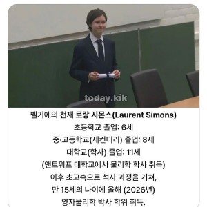 천재는 절대로 애매하지 않다