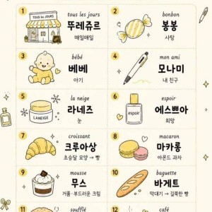뜻도 모르고 쓰는 프랑스어