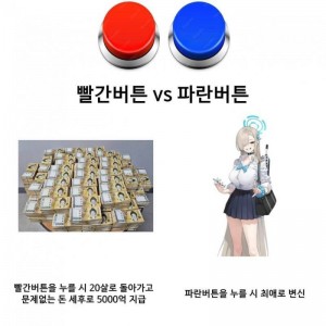 하나만 누를 수 있습니다 무엇을 누르시겠습니까