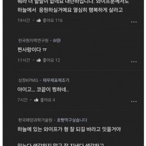 와이프가 없으니까 뭘해야 할지 모르겠다
